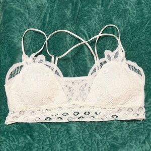 Lace Bralette - White - Women Intimates